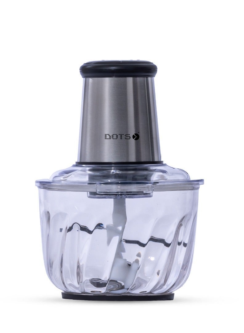 دوتس قطاعة خضروات 400 واط، 2.5 لتر، شفرات استيل - CP-G01 - Image 2